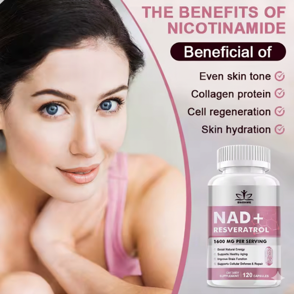 NAD Supplements - Anti-Aging Cell Booster - NAD+ Booster
