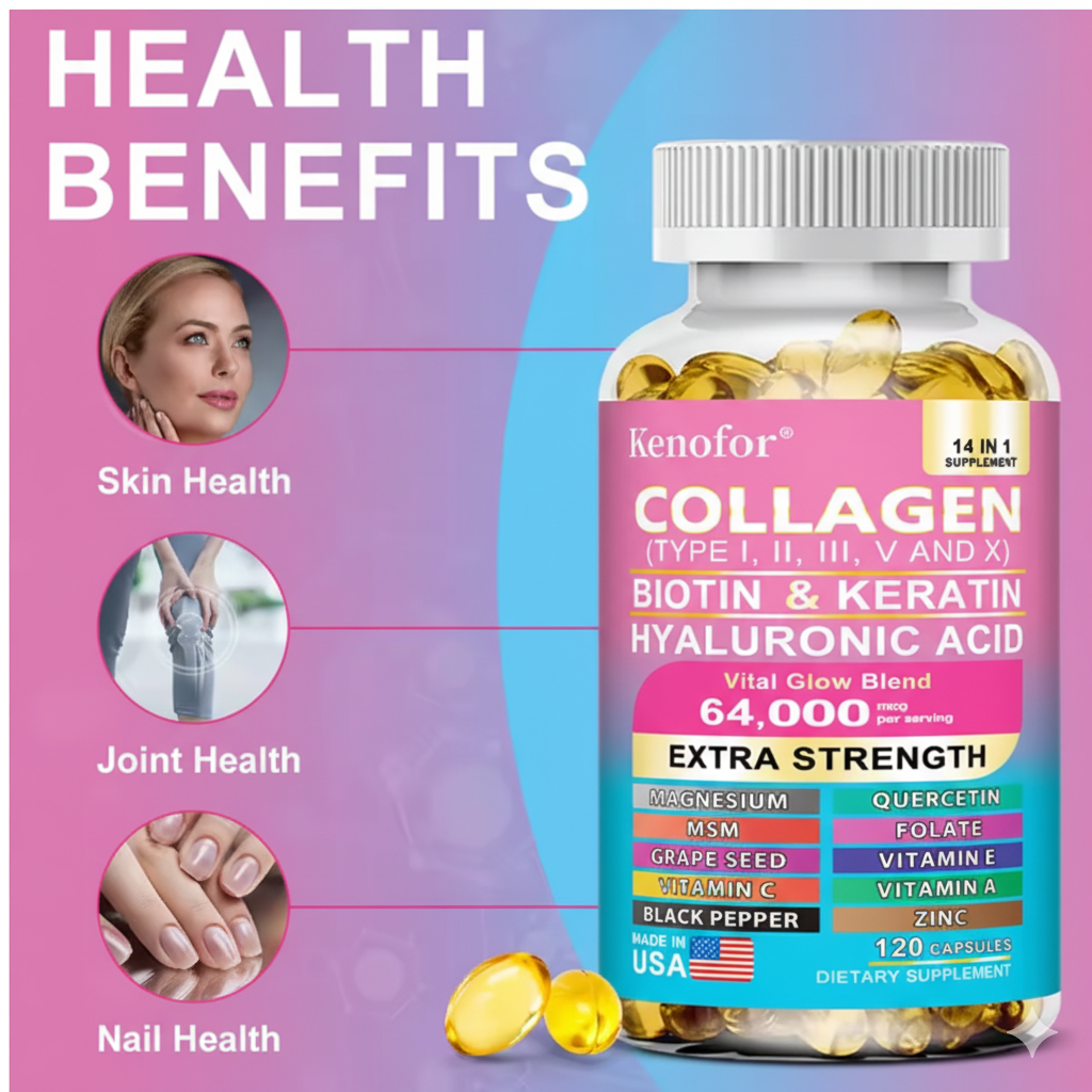14 In 1 Collagen Capsules