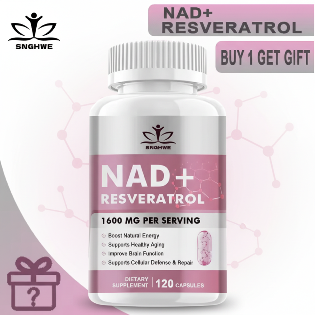 NAD Supplements - Anti-Aging Cell Booster - NAD+ Booster