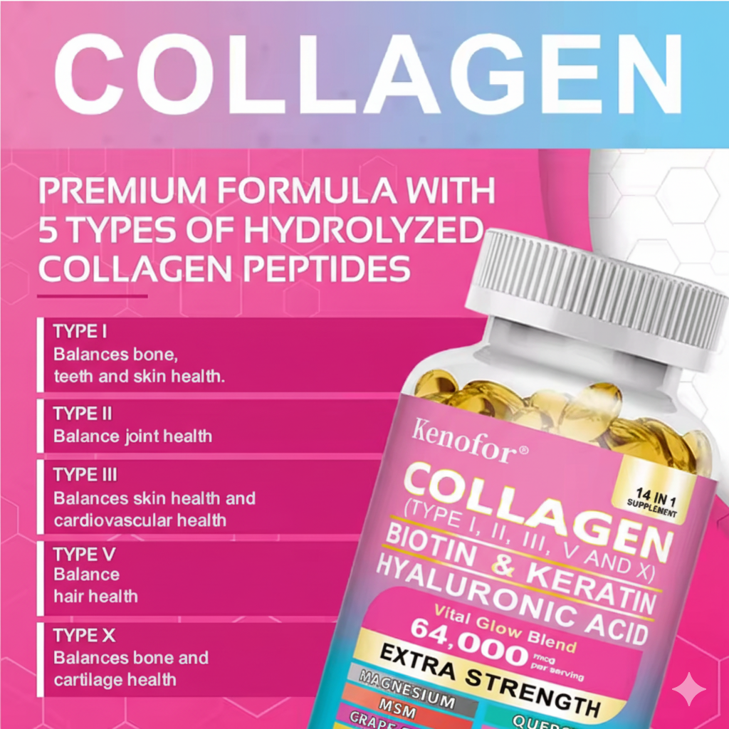 14 In 1 Collagen Capsules