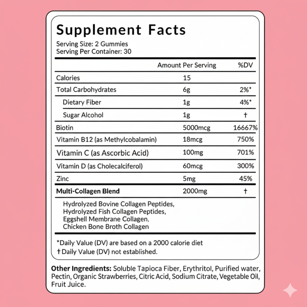 14 In 1 Collagen Capsules